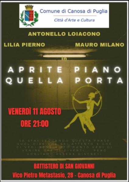 Aprite (piano) quella porta
