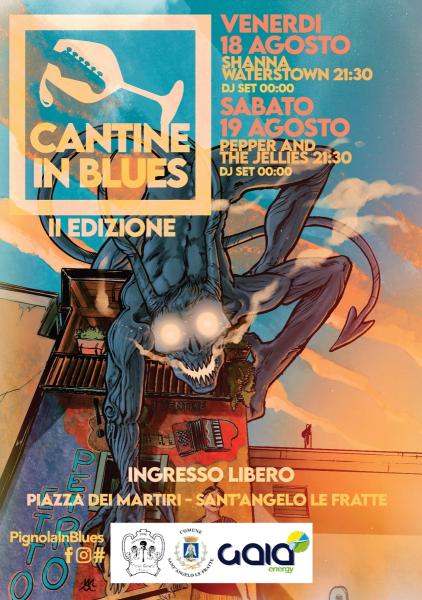 “Cantine in Blues”  con Shanna Waterstown, Pepper and The Jellies