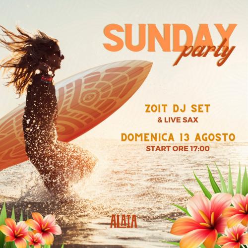 Sunday Party con dj Zoit e Live Sax