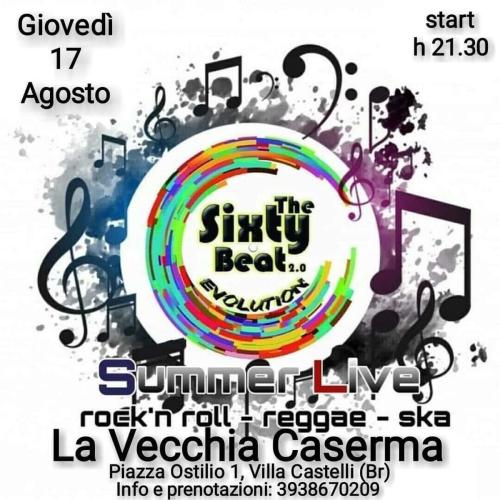 The Sixty Beat 2.0 EVOLUTION #LIVE@La Vecchia Caserma-Villa Castelli (Br)