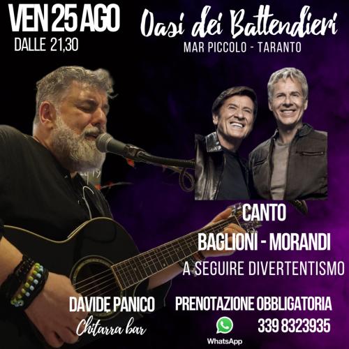 Serata Baglioni Morandi con Davide Panico