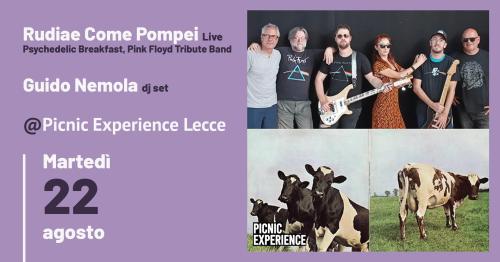 Picnic Experience: Rudiae come Pompei - Pink Floyd Tribute