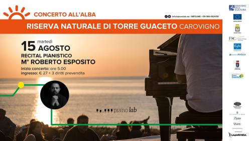 Piano Lab - Concerto di Ferragosto all'alba - Roberto Esposito Piano Solo