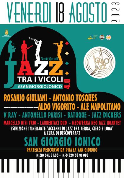 Note di jazz tra i vicoli