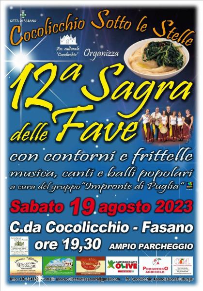 12^ Sagra delle Fave con contorni e frittelle