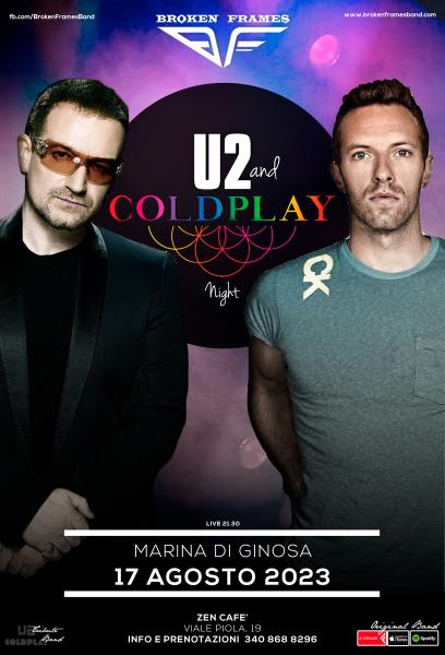 U2 & Coldplay Night by Broken Frames - Marina di Ginosa