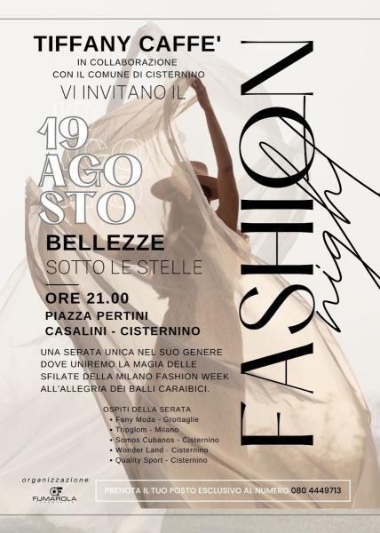 Fashion night - Bellezze sotto le stelle