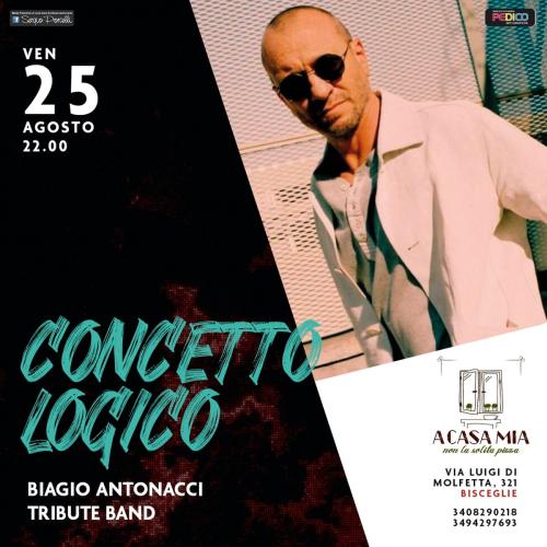 Concetto Logico - Tribute Band Biagio Antonacci live a Bisceglie