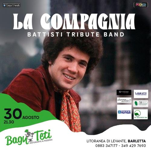 La Compagnia Battisti Tribute Band live a Barletta