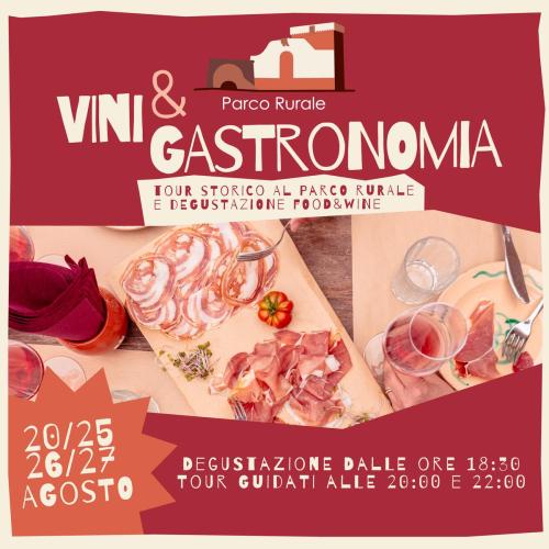 Vini e gastronomia al tramonto