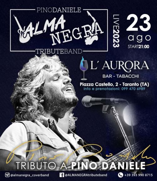 ALMANEGRA Pino Daniele Tribute Band al Bar Tabacchi L'AURORA