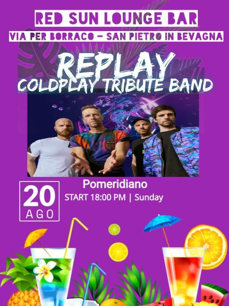Replay Coldplay Tribute Band
