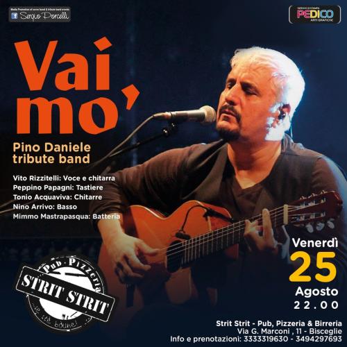 Vai Mo'- Tribute band Pino Daniele live a Bisceglie