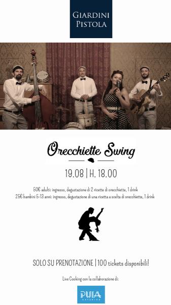 Orecchiette Swing Live a Giardini Pistola