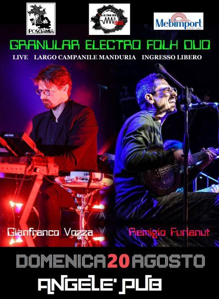 Granular Electro Folk Duo in concerto