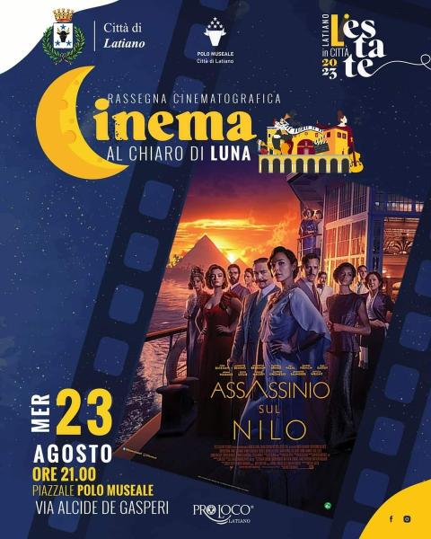 Cinema al Chiaro di Luna - Assassinio sul Nilo