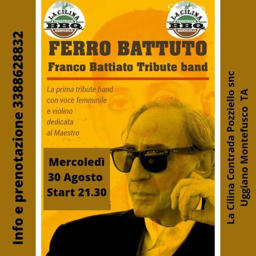 Concerto dei Ferro Battuto – Franco Battiato tribute band  a Uggiano Montefusco (Ta)