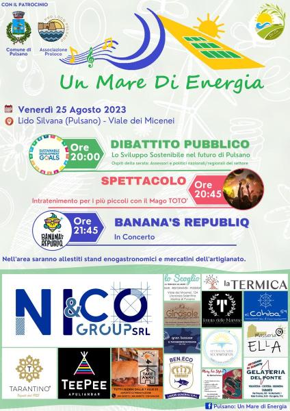 Un Mare di Energia - Concerto dei Banana's Republiq