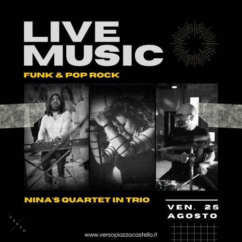 Nina's quartet in trio live