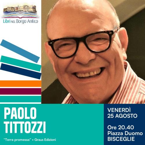 Paolo Tittozzi presenta il libro TERRA PROMESSA