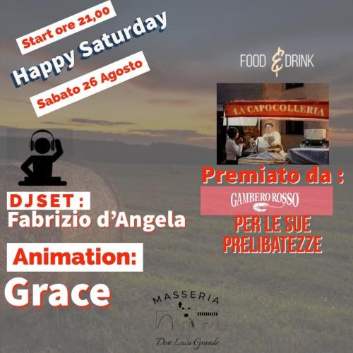 Masseria Don Luca Grande Happy Saturday 💃🏻🕺🪩