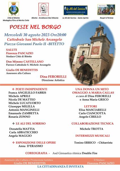 POESIE NEL BORGO - BITETTO