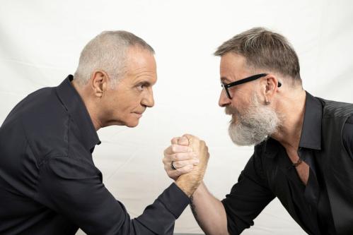 Panariello vs Masini,  lo Strano Incontro
