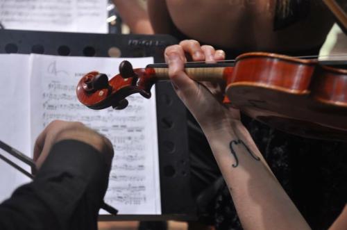 Orchestra regionale dei Conservatori di Puglia diretta da Nicola H. Samale