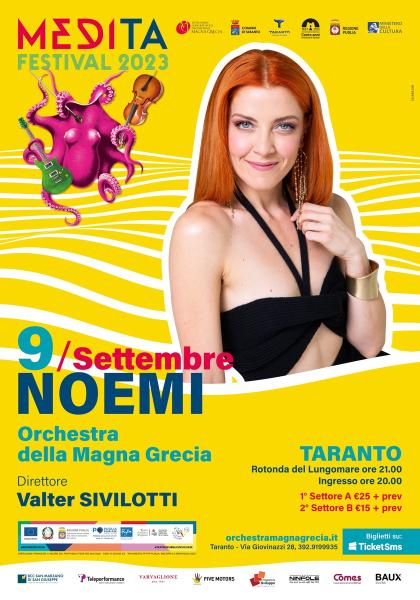 NOEMI & l'Orchestra della Magna Grecia - IV edizione MediTa Festival 2023