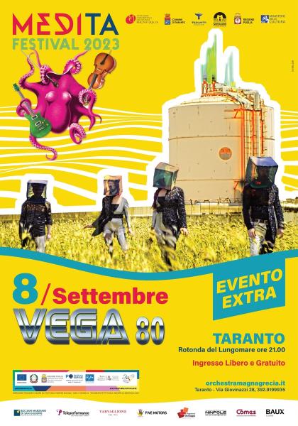 I VEGA 80 al MediTa Festival 2023 - Evento gratuito