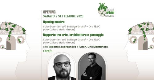 ESSERI URBANI 2023 calcArea | TALK Rapporto tra arte, architettura e paesaggio