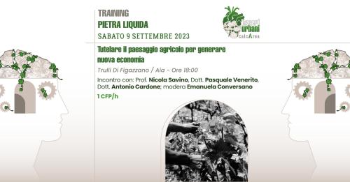 ESSERI URBANI 2023 calcArea | TALK Tutelare il paesaggio agricolo per generare nuova economia