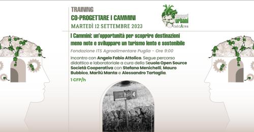 ESSERI URBANI 2023 calcArea | TRAINING Co-progettare i cammini