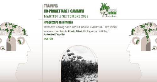 ESSERI URBANI 2023 calcArea | TALK Progettare la lentezza