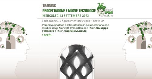 ESSERI URBANI 2023 calcArea | TRAINING Progettazione e nuove tecnologie