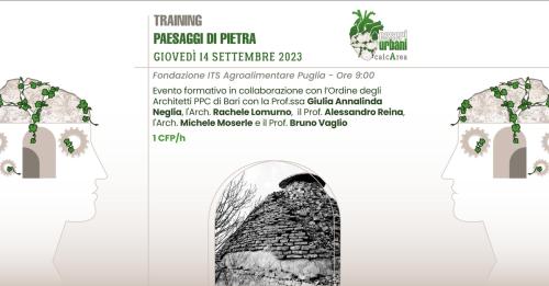 ESSERI URBANI 2023 calcArea | TRAINING Paesaggi di pietra