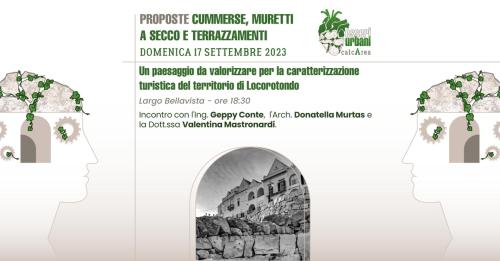 ESSERI URBANI 2023 calcArea | PROPOSTE Cummerse, muretti a secco e terrazzamenti