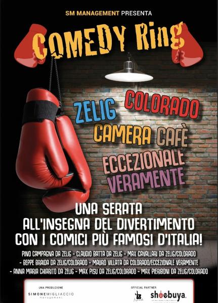 COMEDY RING i migliori comici a Taranto