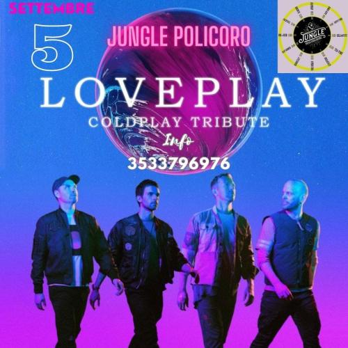 Loveplay Coldplay Tribute live al Jungle