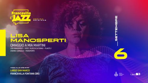 Francavilla è jazz - Lisa Manosperti | omaggio a Mia Martini