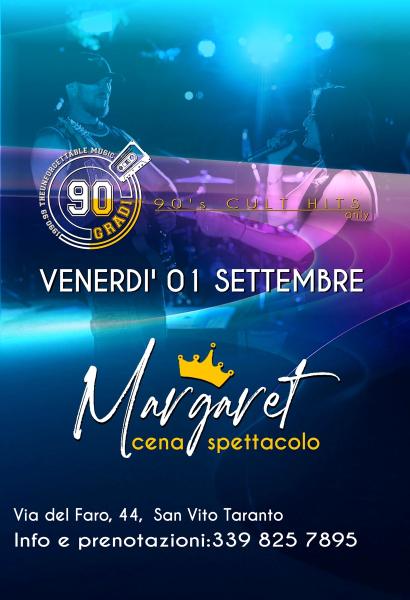 90Gradi live at MARGARET