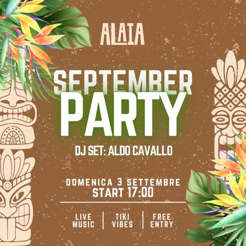 "September Party" nel vostro Tiki Bar preferito