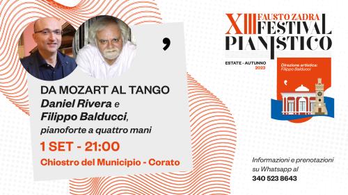 Da Mozart al Tango - Daniel Rivera e Filippo Balducci, 4 Mani