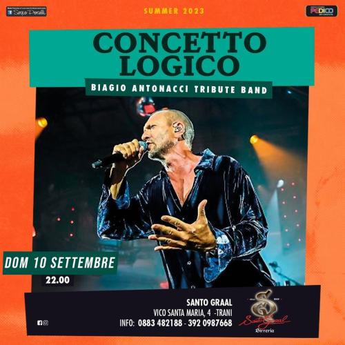 Concetto Logico - Tribute Band Biagio Antonacci live a Trani