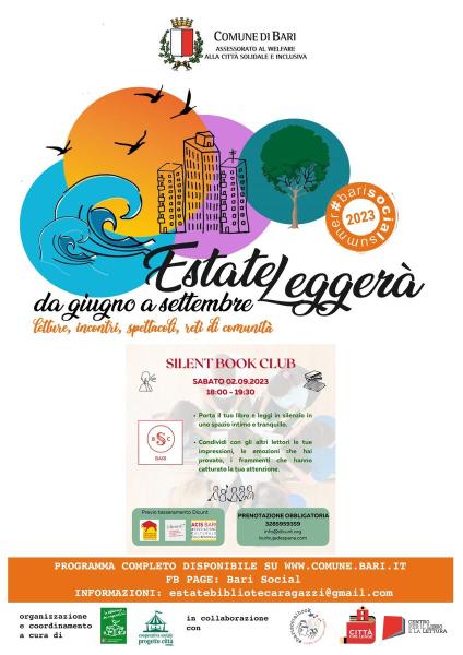 Silent Book Club - Estate Leggerà 2023