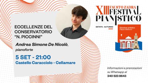 Andrea Simone De Nicolò in concerto