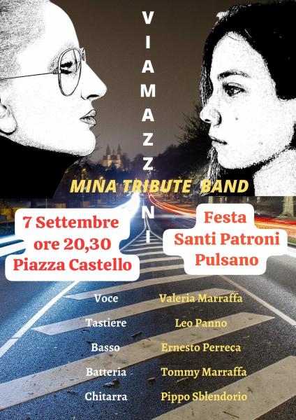 Via Mazzini, Mina Tribute Band alla festa Patronale