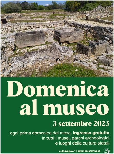 Domenica al museo - Parco Archeologico Monte Sannace 03 settembre