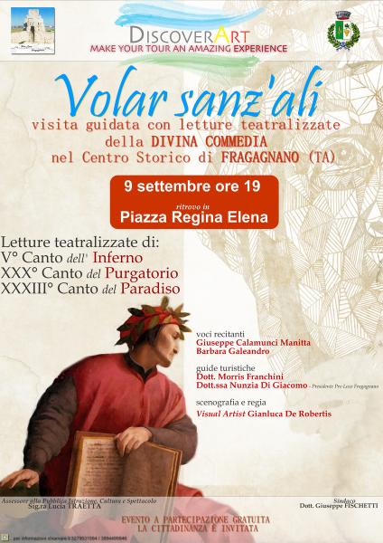 Volar sanz'ali - La Divina Commedia nel Centro Storico di Fragagnano (TA)