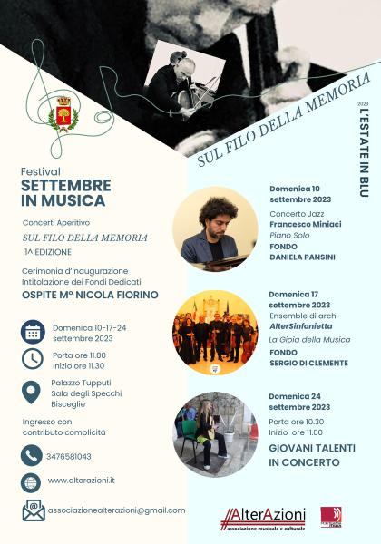 Matinée musicali "Sul filo della memoria" con  AlterAzioni